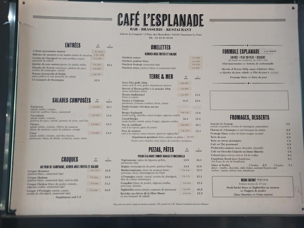 RESTAURANT LÉA - Menu Image 2